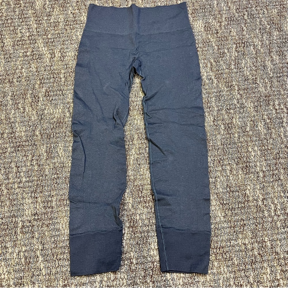 Lululemon Womens Mid-RiseEbb To Street Pant Yoga Leggings Heathered Wren Size 8
